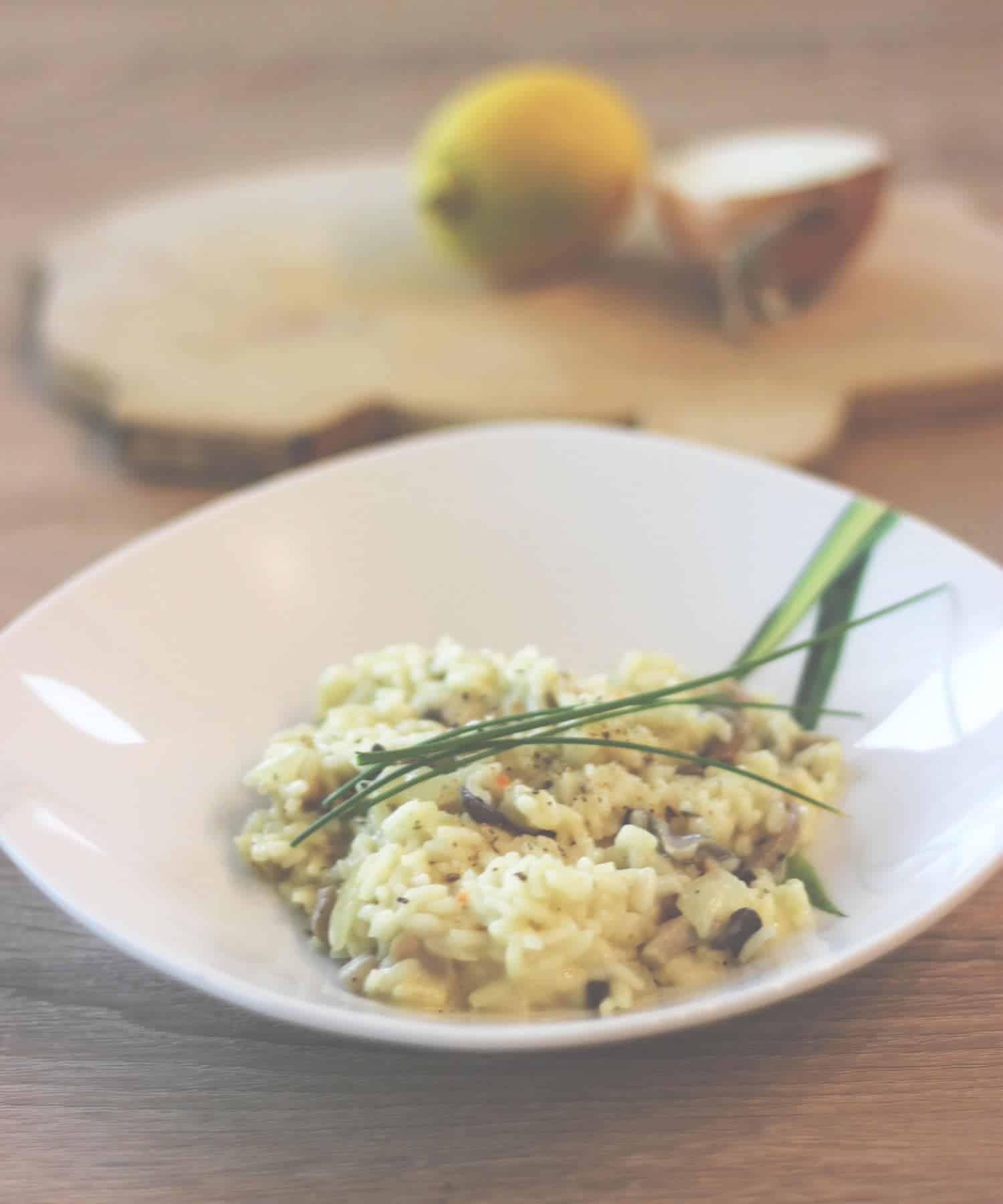 Pilzrisotto aus dem Dampfgarer